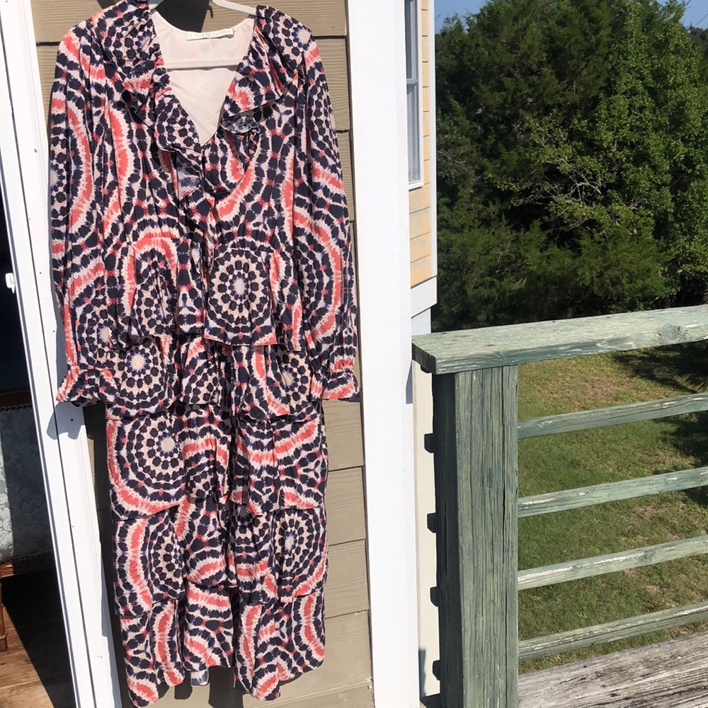 EUC Marie Oliver tie die dress